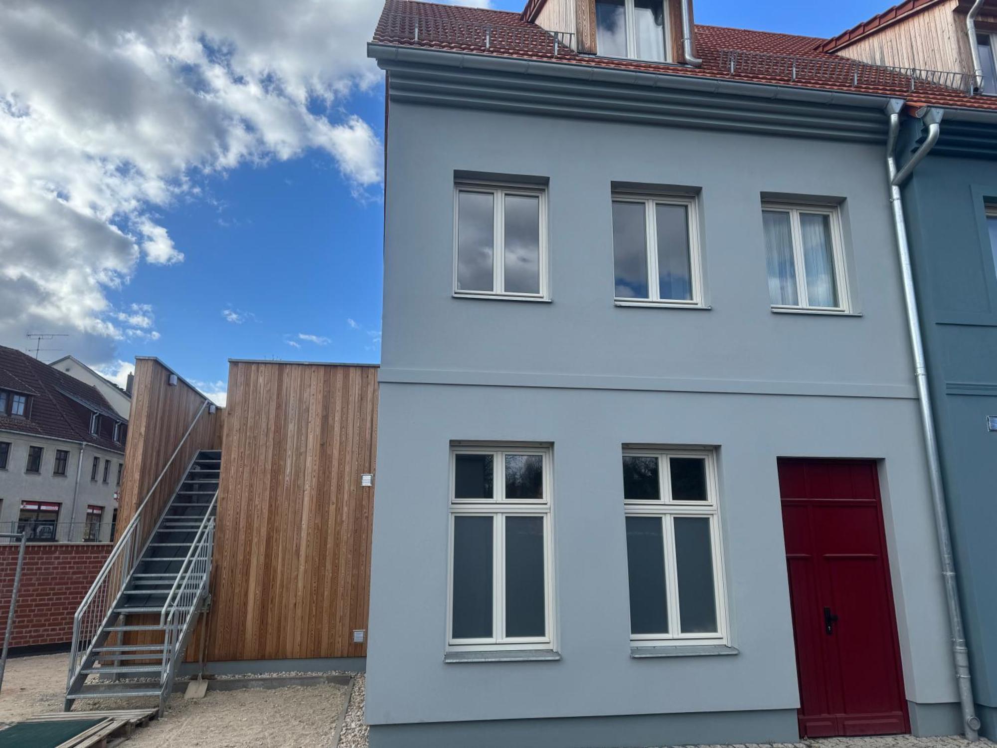 Komfort Ferienwohnung Altstadt Bad Belzig Bagian luar foto